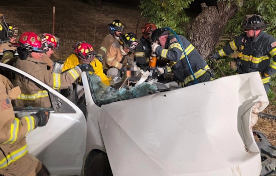 Driver Rescued After Intense Extrication Operation Following Vacaville Crash
