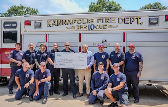 Duke Energy Foundation Grants $5,000 to Kannapolis Fire Department for Swift Water Rescue Equipment