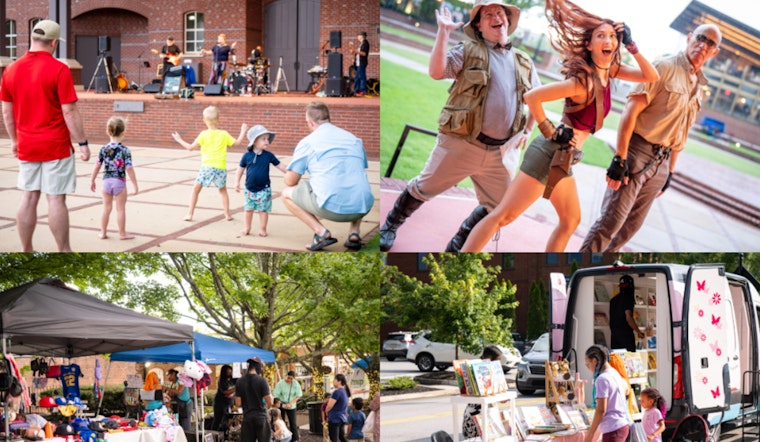 Duluth Delights, "Flicks on the Bricks" Meets "Rock the Block" for a Night of Community Fun Under the Stars
