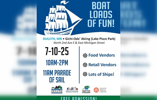 Duluth's "Boatloads of Fun" Event Set to Enrich Festival of Sail with Local Flair & Games at Gichi-Ode' Akiing