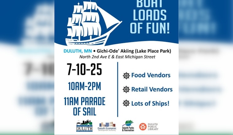 Duluth's "Boatloads of Fun" Event Set to Enrich Festival of Sail with Local Flair & Games at Gichi-Ode' Akiing