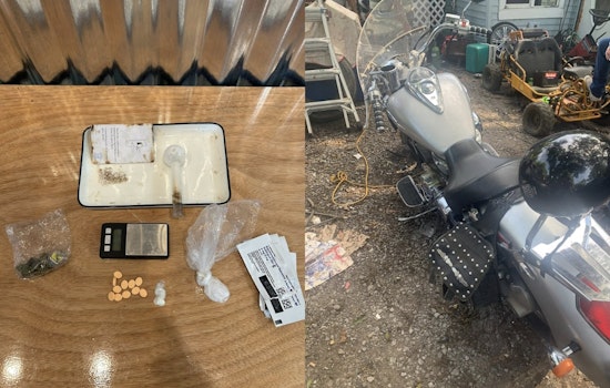 Dyersburg Crackdown: Illegal Drugs and Stolen Motorcycle Seized, One Arrest Pending Charges
