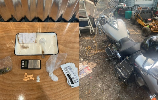 Dyersburg Raid Leads to Drug Seizure and Recovery of Stolen Motorcycle, Suspect Faces Felony Charges