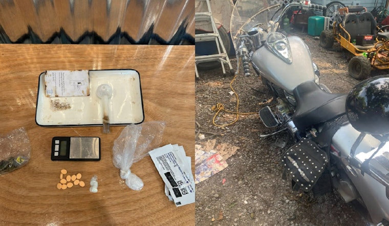 Dyersburg Raid Leads to Drug Seizure and Recovery of Stolen Motorcycle, Suspect Faces Felony Charges