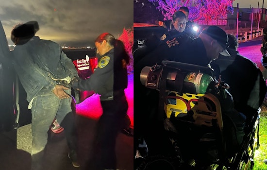 EBRPD Officers Arrest Suspect for Multiple Charges After Curfew Violation at MLK Regional Park Leads to Foot Chase