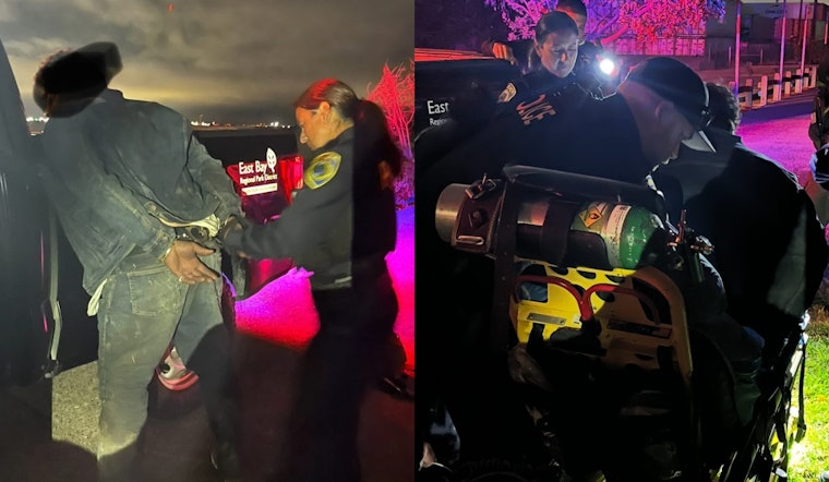 EBRPD Officers Arrest Suspect for Multiple Charges After Curfew Violation at MLK Regional Park Leads to Foot Chase