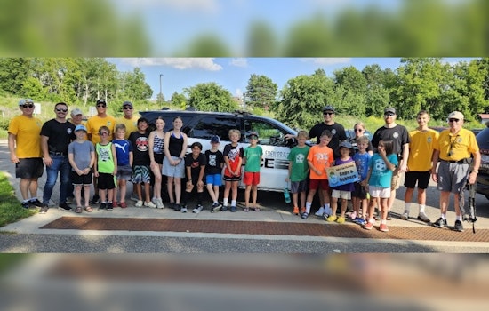 Eden Prairie Officers Bond with Youth in "Let's Go Fishing!" Community Outreach Event on Lake Riley