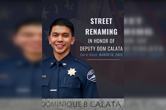 Edgewood Honors Fallen Deputy Dom Calata with Street Dedication Ceremony