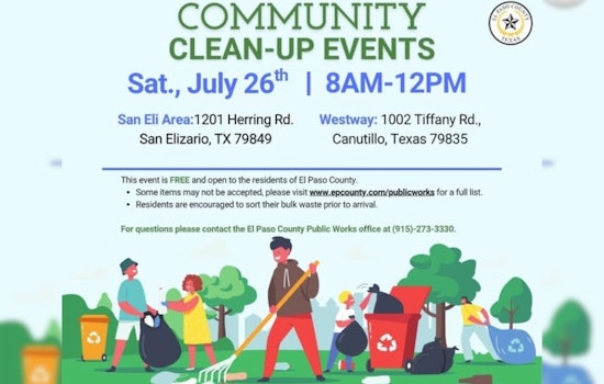 El Paso County Invites Residents to Free Community Cleanup Event This Saturday