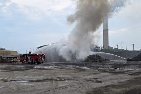Emergency Crews Extinguish Scrap Metal Fire at Gerdau Steel in Monroe, No Injuries Reported