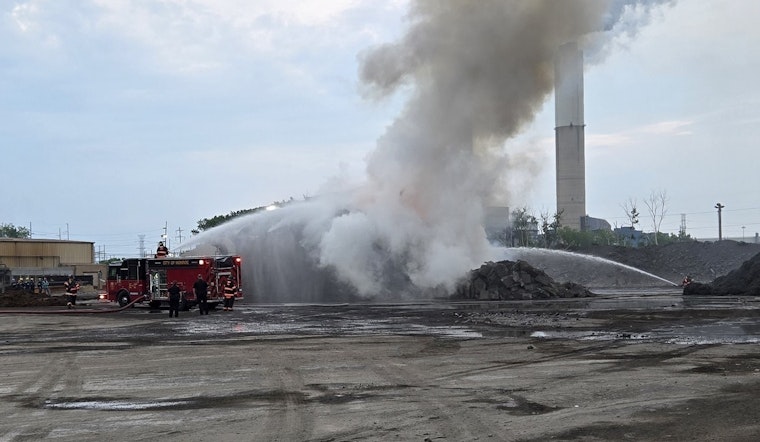 Emergency Crews Extinguish Scrap Metal Fire at Gerdau Steel in Monroe, No Injuries Reported
