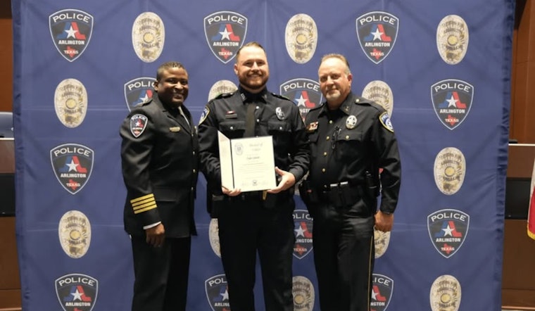 Euless Police Officer Awarded Medal of Valor for Off-Duty Rescue Efforts in Arlington Vehicle Fire