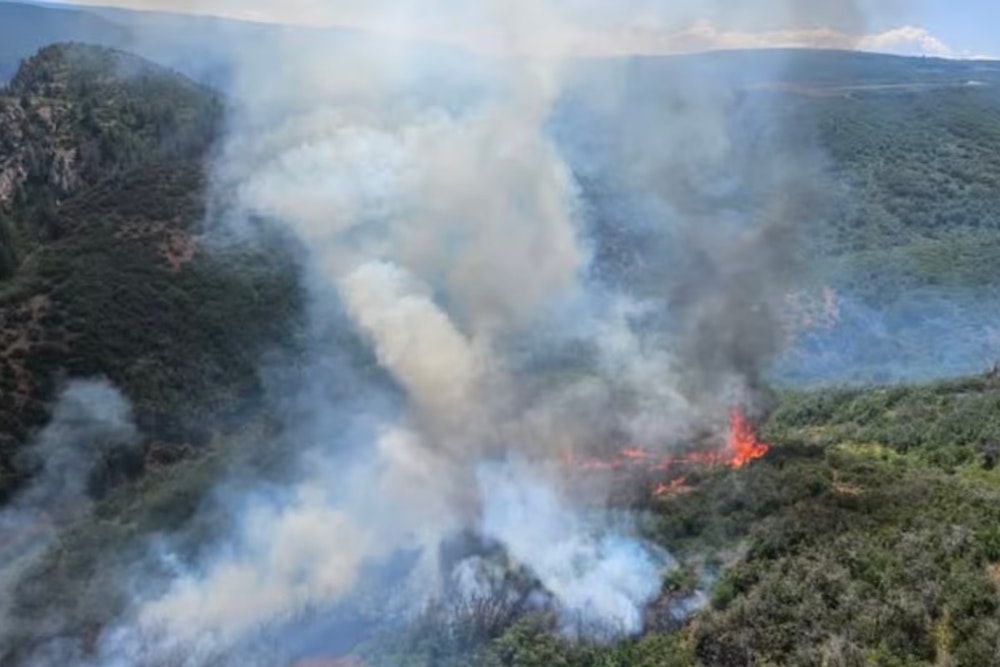 Evacuations Mandated in Montrose County, Colorado as South Rim Fire Engulfs 2,892 Acres with Zero Containment