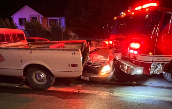 Everett in Disarray as Stolen Fire Engine Rampage Leaves Multitude of Damage, Suspect Still at Large