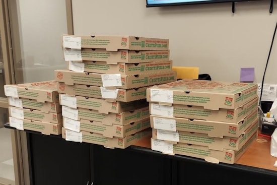 Fairfield County Business Owner Delivers Pizza Feast to Local Law Enforcement in a Show of Community Support