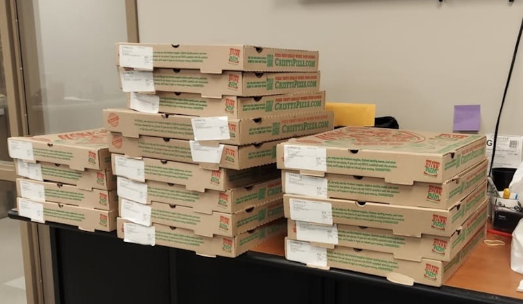 Fairfield County Business Owner Delivers Pizza Feast to Local Law Enforcement in a Show of Community Support