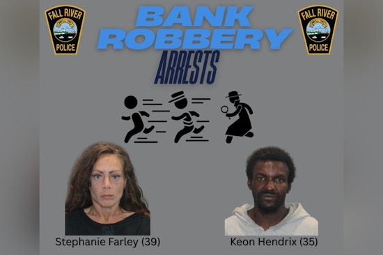 Fall River Police Crack Bank Robbery Case as Female Suspect and Accomplice Charged After Diligent Investigation