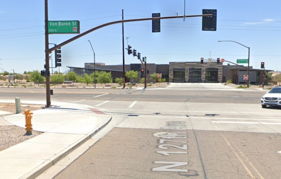 Fire Departments Battle 10-Acre Brush Fire Near Avondale's Agua Fria River