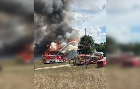 Firefighters Battle Severe Blaze at Jackson County Residence, Investigation Underway