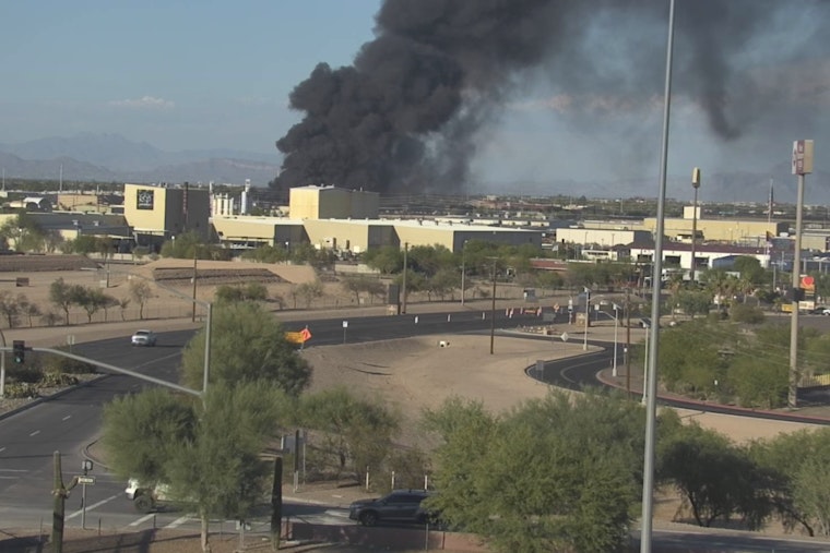 Firefighters Quell Blaze at RV Storage Facility Near Chandler; No Injuries Reported