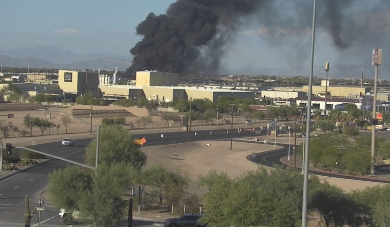Firefighters Quell Blaze at RV Storage Facility Near Chandler; No Injuries Reported