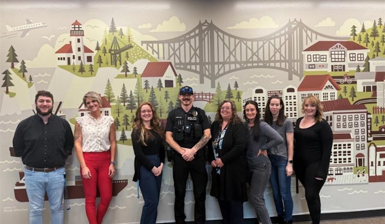 First Community Credit Union Boosts North Bend's K9 Program Revival with Generous Donation