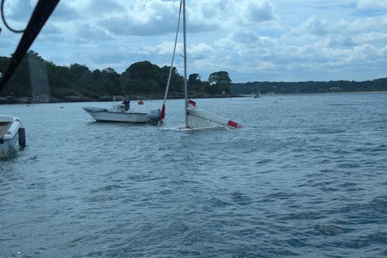 Five Rescued from Sinking Sailboat in Manchester-by-the-Sea Harbor, No Injuries Reported