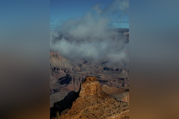 FLAMES OF FURY Grand Canyon Inferno Engulfs Historic Lodge and Unleashes Toxic Chlorine Cloud