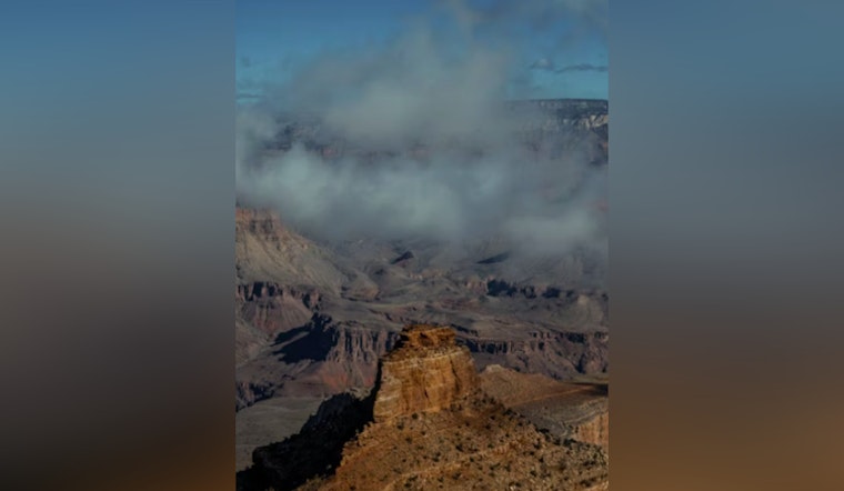 FLAMES OF FURY Grand Canyon Inferno Engulfs Historic Lodge and Unleashes Toxic Chlorine Cloud