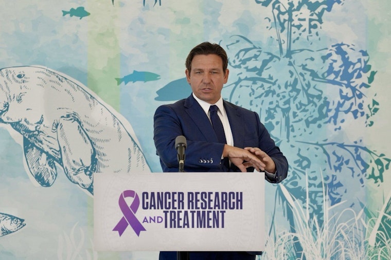 Florida Governor DeSantis Announces $30M for Cancer Innovation Fund, Totaling $265M in State Cancer Initiatives