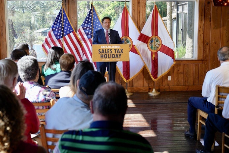 Florida Governor DeSantis Launches August Back-to-School Sales Tax Holiday to Support Families and Boost Economy