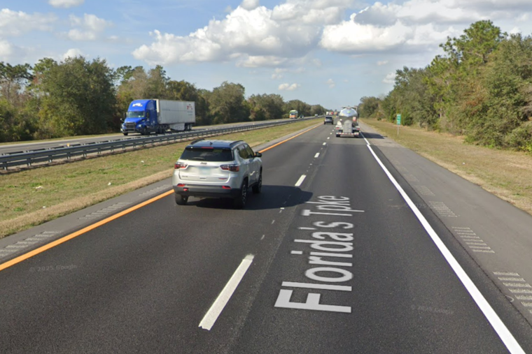Florida's Turnpike Northbound Shut Down in Osceola County After Semi-Truck Fire Near Kenansville