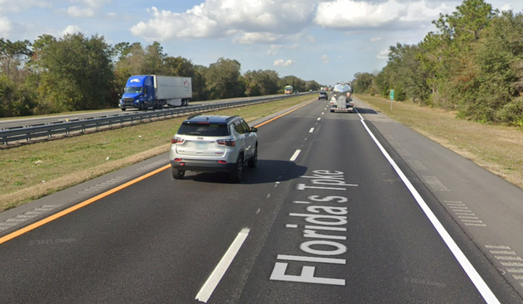 Florida's Turnpike Northbound Shut Down in Osceola County After Semi-Truck Fire Near Kenansville