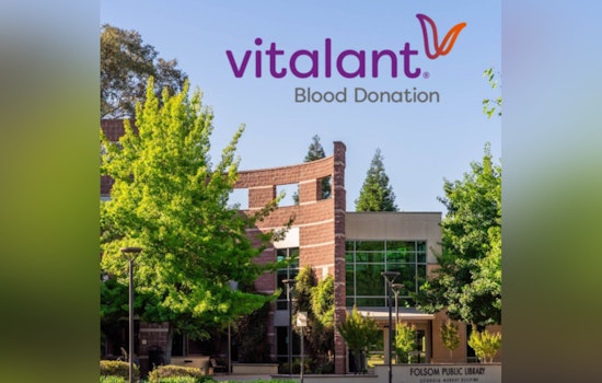 Folsom Public Library Partners with Vitalant for Community Blood Drive on August 12