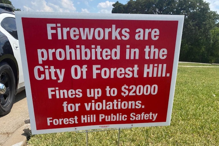 Forest Hill Police Crack Down on Illegal Fireworks and Gunfire, Urge Safety on July 4th