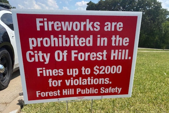 Forest Hill Police Crack Down on Illegal Fireworks and Gunfire, Urge Safety on July 4th