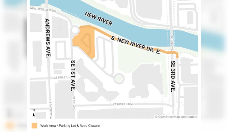 Fort Lauderdale Announces Water Main Construction, Downtown Delays and Detours Expected Starting July 14