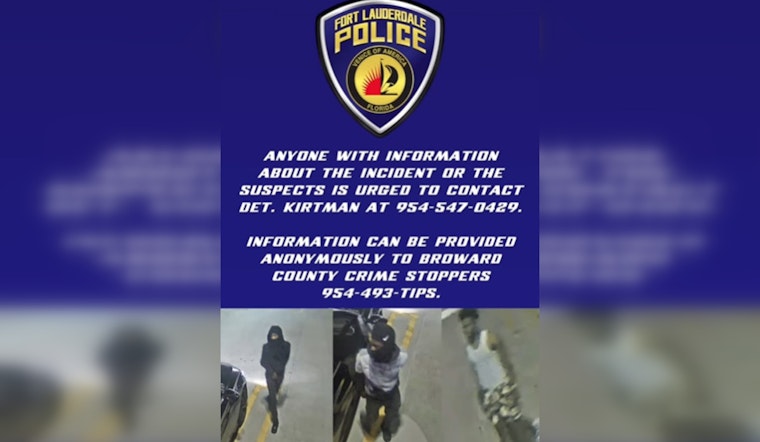 Fort Lauderdale Police Seek Suspects in Las Olas Garage Shooting that Injured Three Teens