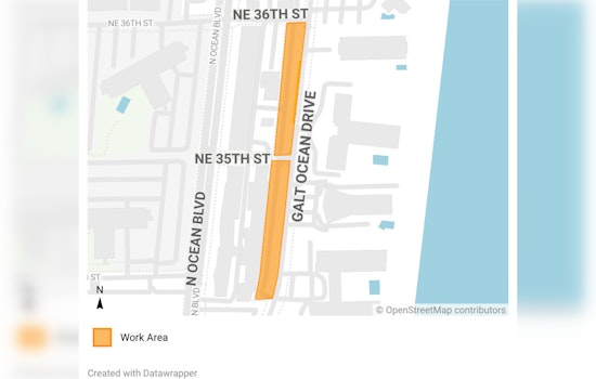 Fort Lauderdale to Upgrade Galt Ocean Drive Parking with EV Charging Stations and Accessibility Improvements