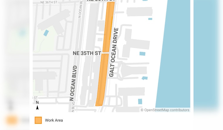 Fort Lauderdale to Upgrade Galt Ocean Drive Parking with EV Charging Stations and Accessibility Improvements