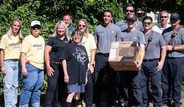 Fort Worth Fire Department Delivers Cooling Aid, Thanks to Reliant Energy's Donation of 100 AC Units to Vulnerable Homeowners
