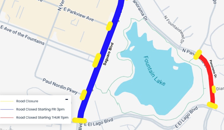 Fountain Hills Announces Road Closures Ahead of Fourth at the Fountain Celebrations
