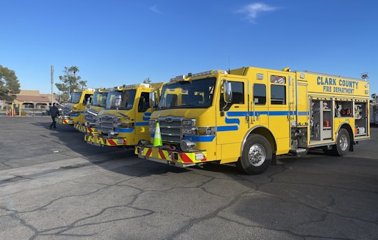 Four Displaced, No Injuries in Mobile Home Blaze Near Tropicana and Jones in Las Vegas