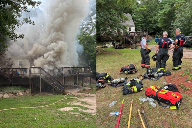 Four Injured and Two Dogs Killed in East Falmouth House Fire as Crews Battle Basement Blaze