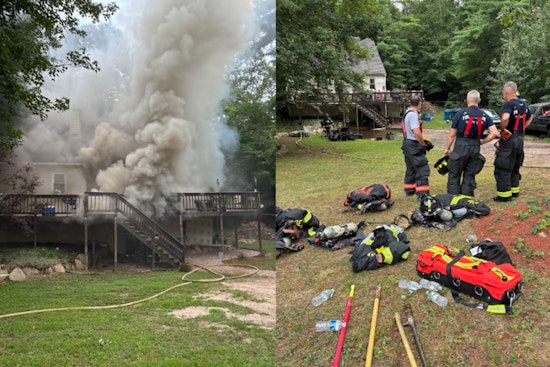 Four Injured and Two Dogs Killed in East Falmouth House Fire as Crews Battle Basement Blaze