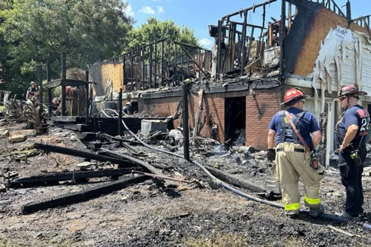 Franklin Home Engulfed in Flames, Community Bands Together in Emergency Response