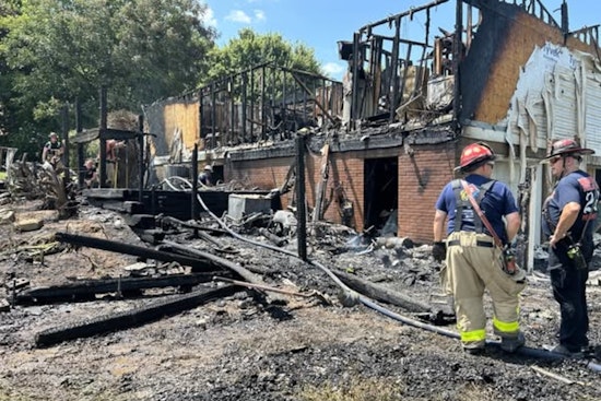 Franklin Home Engulfed in Flames, Community Bands Together in Emergency Response
