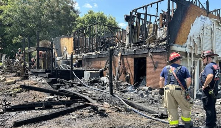 Franklin Home Engulfed in Flames, Community Bands Together in Emergency Response