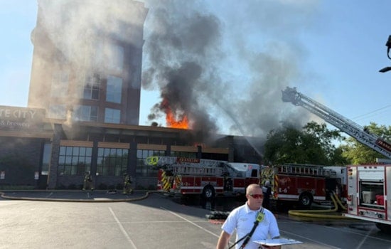 Franklin Hotel Guests Evacuated as Fire Engulfs Adjoining Granite City Brewery, Separate Nashville Road Rage Incident Leaves Child Wounded