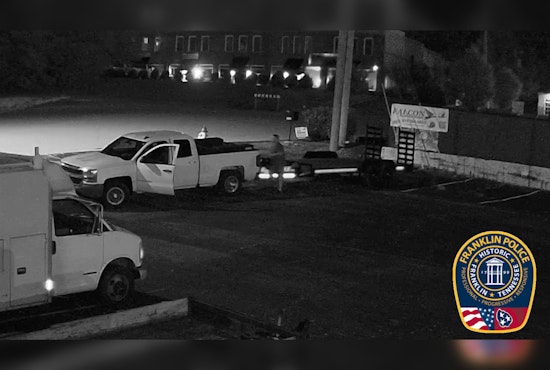 Franklin Police Seek Assistance to Capture Suspected Trailer Thief; $1,000 Reward Offered